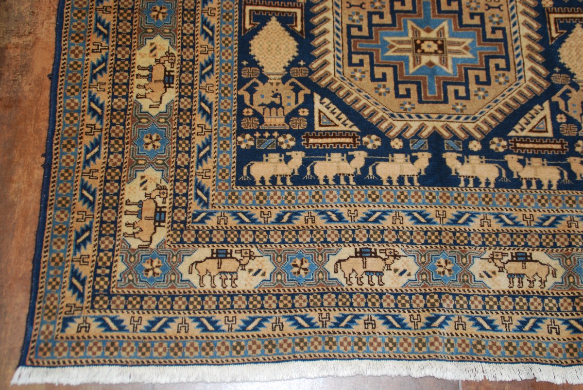 tapis ancien "ardébile" 258cmX168cm-photo-2