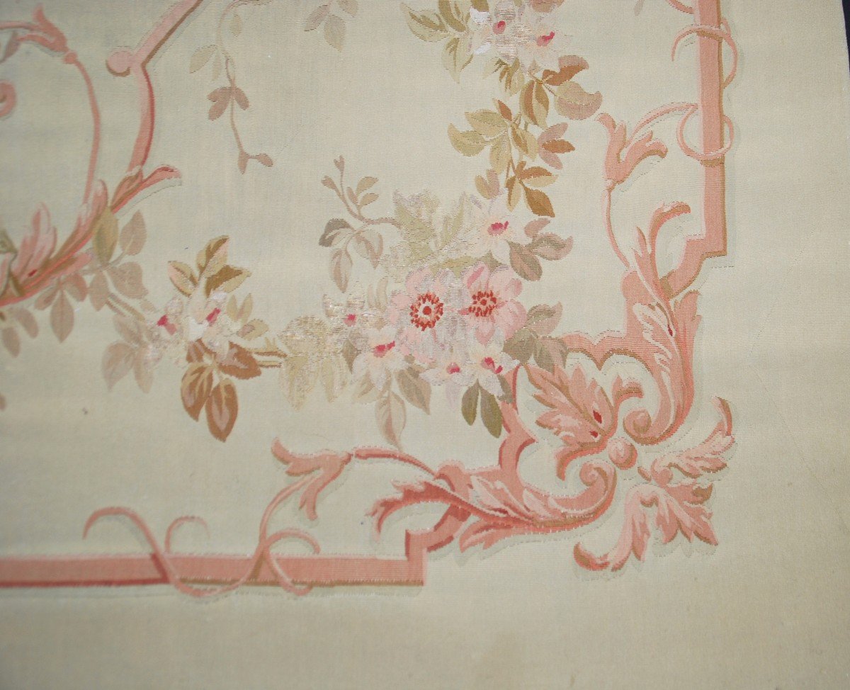 Tapis Français Aubusson  XIX eme 177cmx124cm-photo-3