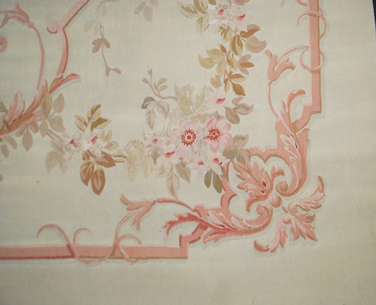 Aubusson French Rug 177cmx124cm-photo-3