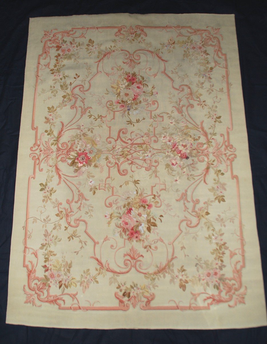 Aubusson French Rug 177cmx124cm-photo-2