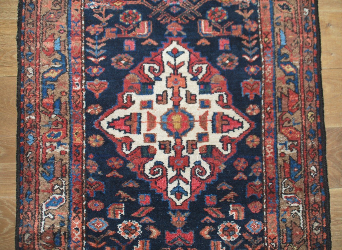 Tapis De Couloir Saveh iran  302cmx90cm-photo-3