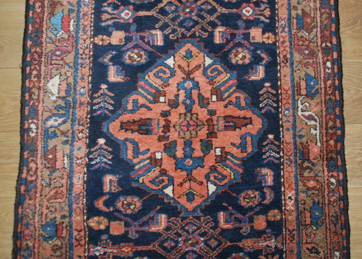 Tapis De Couloir Saveh iran  302cmx90cm-photo-4