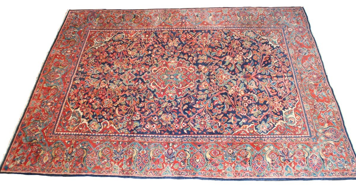 Tapis Mahal Iran debut 20eme 345cmx257cm