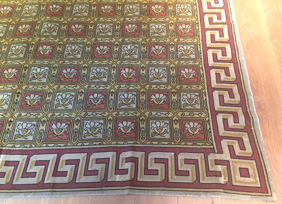 French Needle Point  Rug 285cmx234cm-photo-3