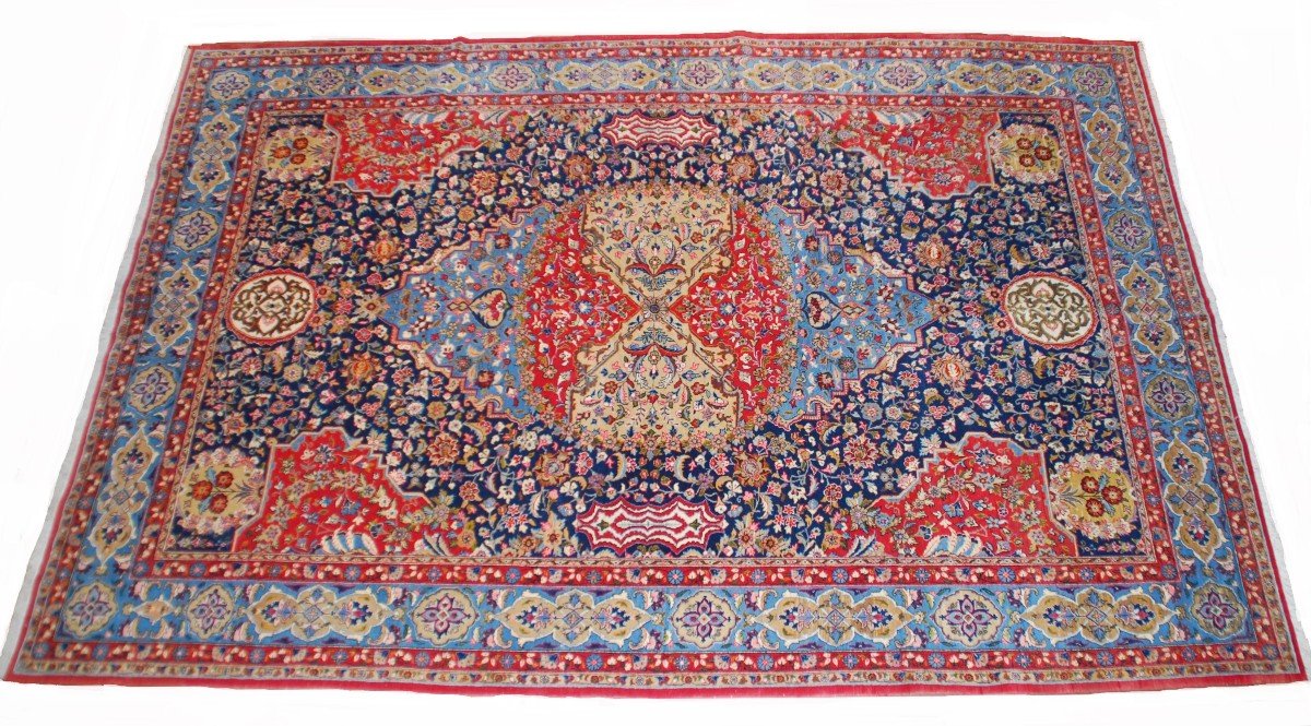 Tapis Ghom vers 1970  318cmx218cm