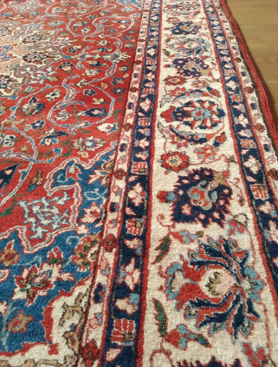 Tapis persan "Ispahan" 216cmX148cm-photo-4