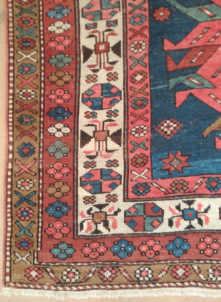 Old "kazak" Rug 275cmx130cm-photo-2