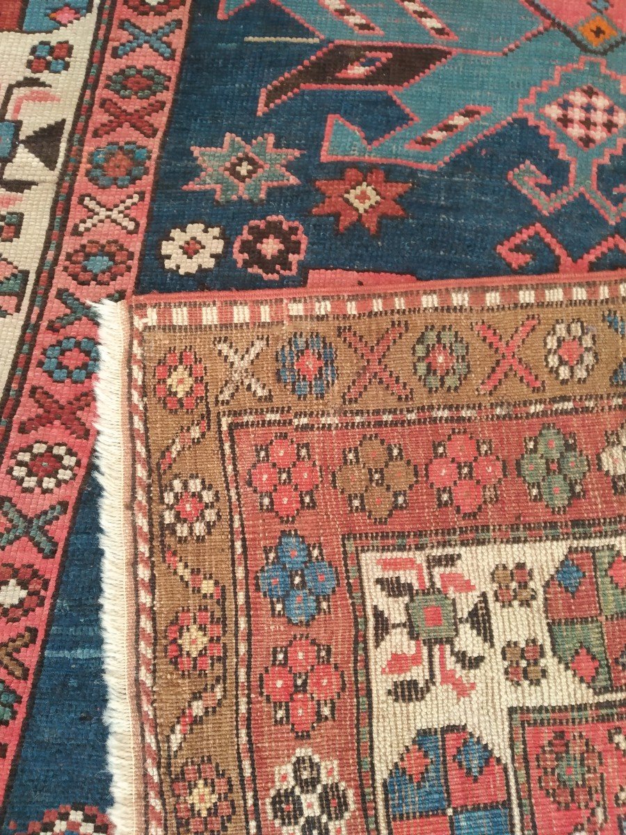 Old "kazak" Rug 275cmx130cm-photo-1