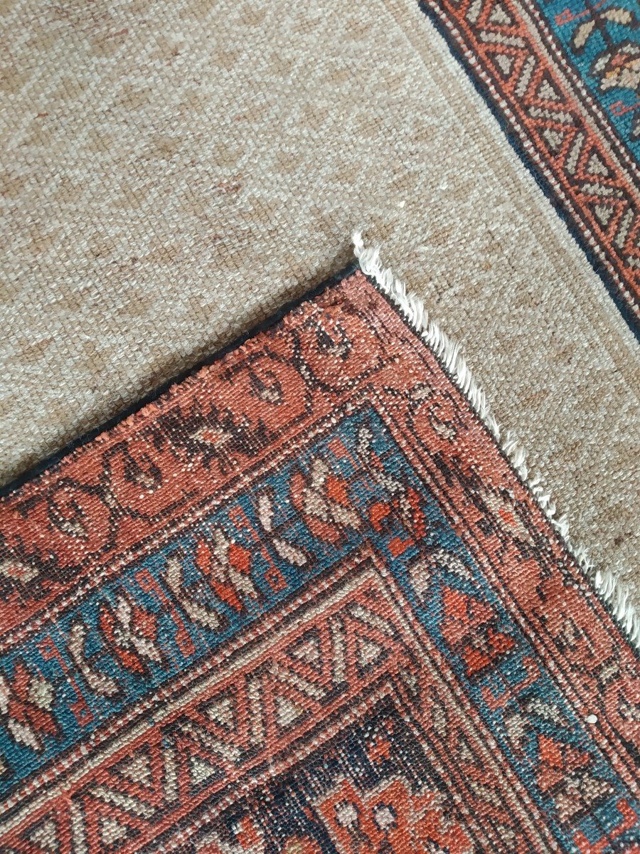 Antic Persian Rug "hamadan" 260cmx113cm-photo-1