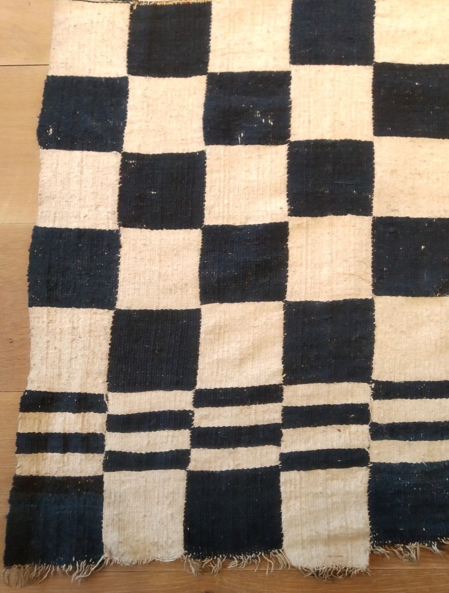 Textile Africain Fulani Blanket 454cmx136cm-photo-1