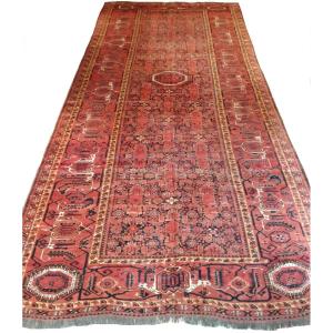Large Old Turkmen Carpet 470cmx220cm