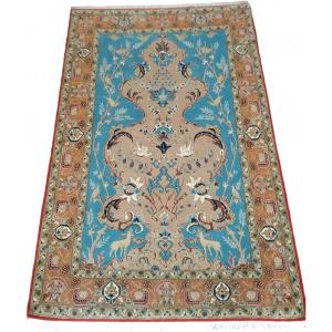 Persian Carpet "ghom" 218cmx142cm