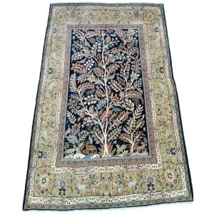 Persian Carpet "ghom" 210cmx134cm