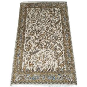 Persian Carpet "ghom" 220cmx138cm