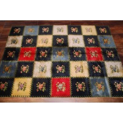 Tapis  français ancien , 351cmx251cm