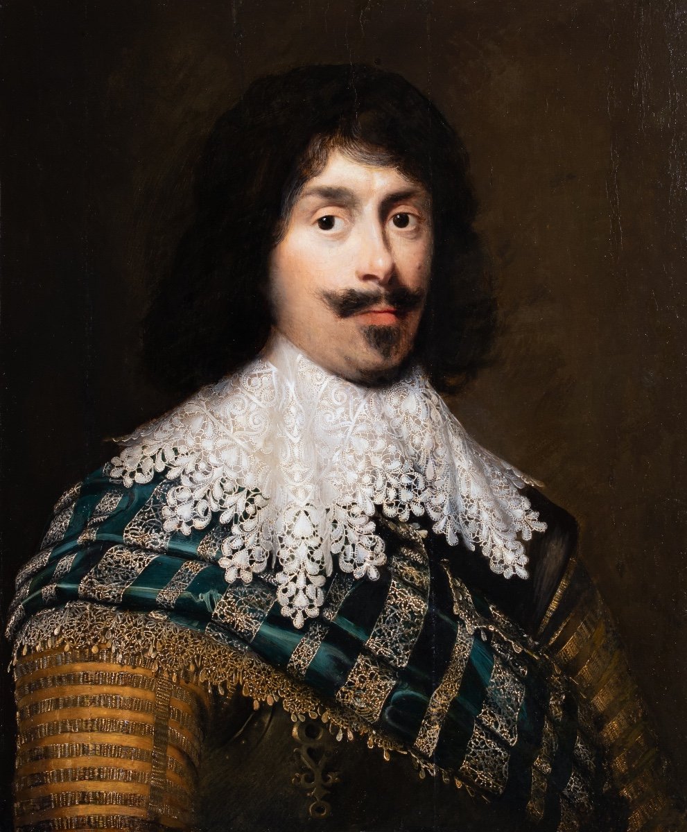 Portrait Of A Young Dutch Officer. Michiel Janz. Van Miereveld (1567-1641) Attributed-photo-1