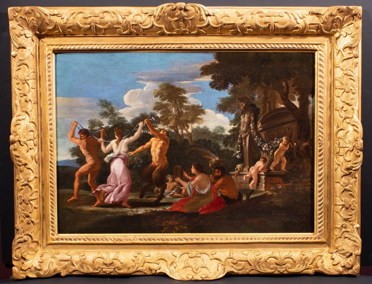 Allegory Of Spring With Bacchic Dance. Filippo Lauri (1623-1694).