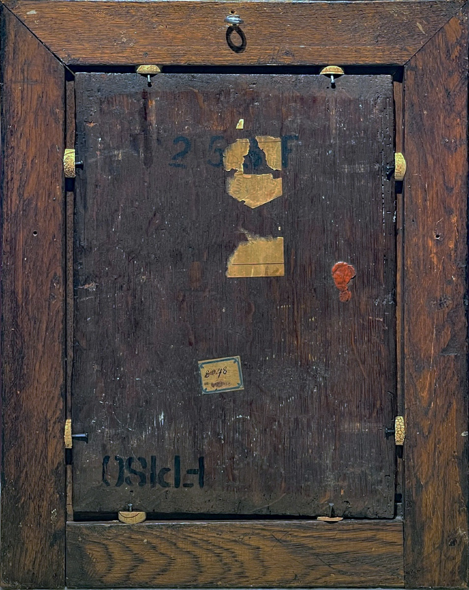 Adoration Of The Magi. Primitive Flemish, 16th Century, Around 1500-photo-4