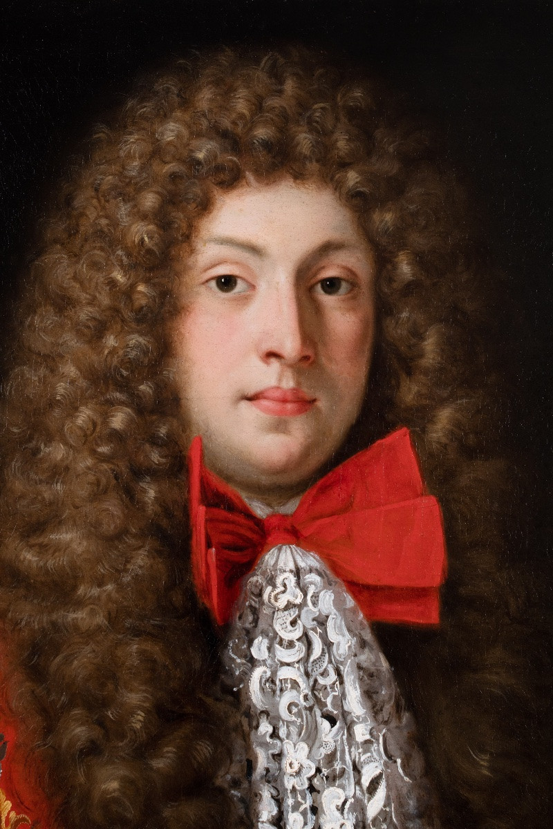 Portrait d’un jeune prince Romain. Jacob Ferdinand Voet (Anvers 1639-Paris 1700) & Atelier-photo-2
