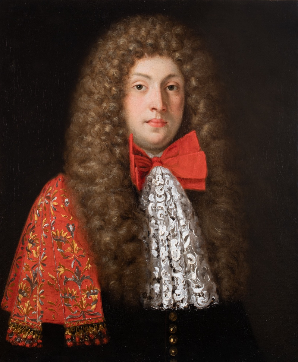 Portrait d’un jeune prince Romain. Jacob Ferdinand Voet (Anvers 1639-Paris 1700) & Atelier-photo-4