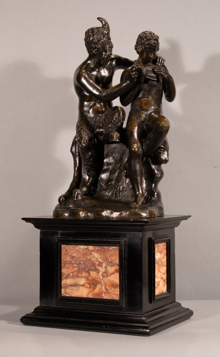 Pan & Daphnis. École Italienne du XVIIIème siècle