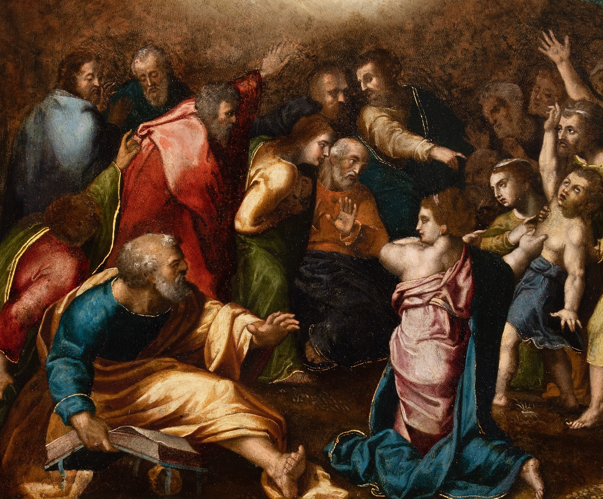 La Transfiguration – École flamande du XVIe siècle-photo-3