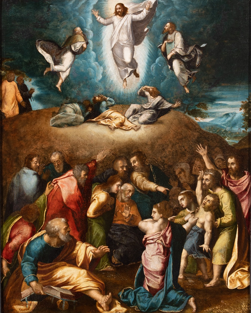 La Transfiguration – École flamande du XVIe siècle-photo-4