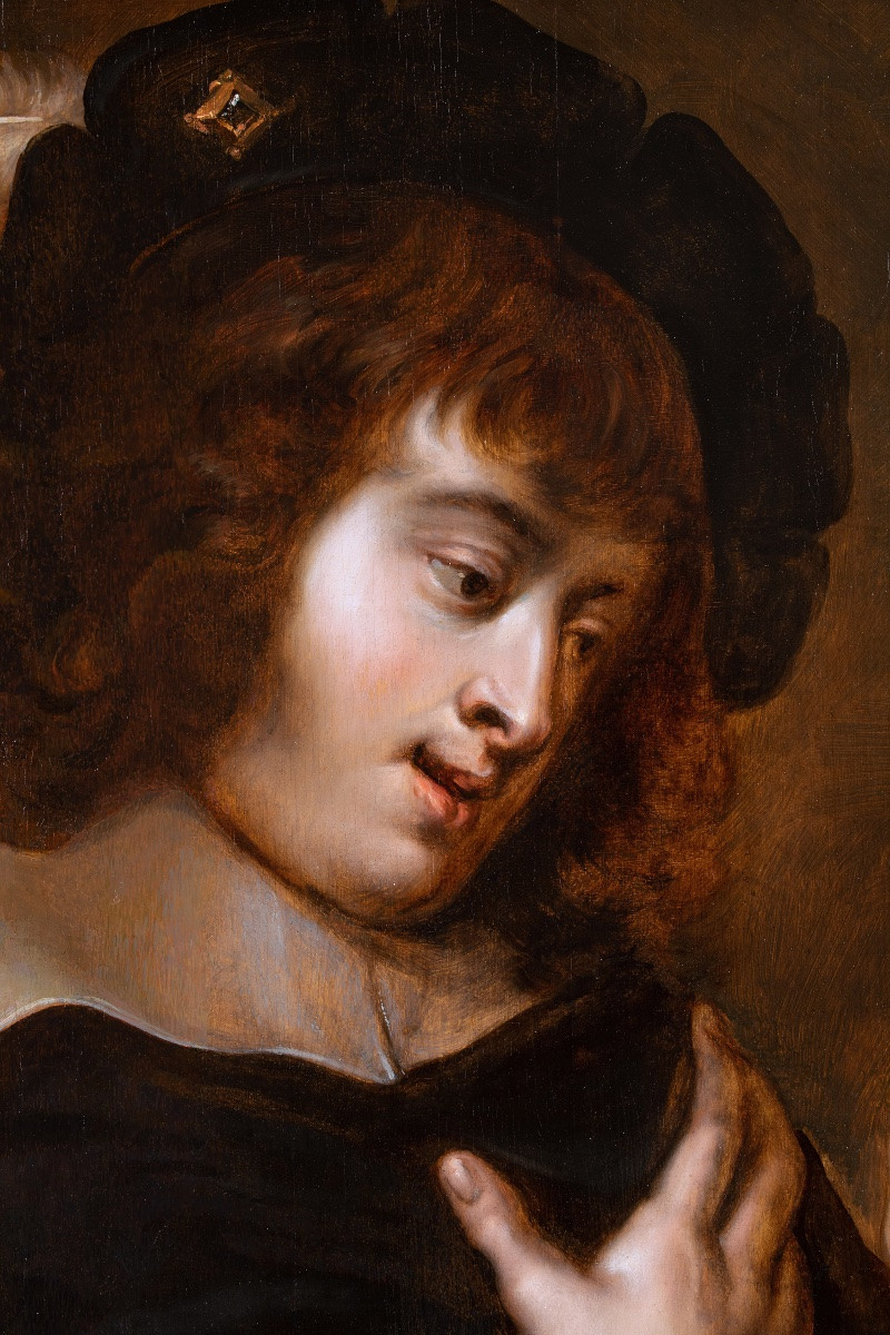 Jan Cossiers (1600-1671)-Jeune homme contemplant le portrait de sa bien-aimée-photo-2