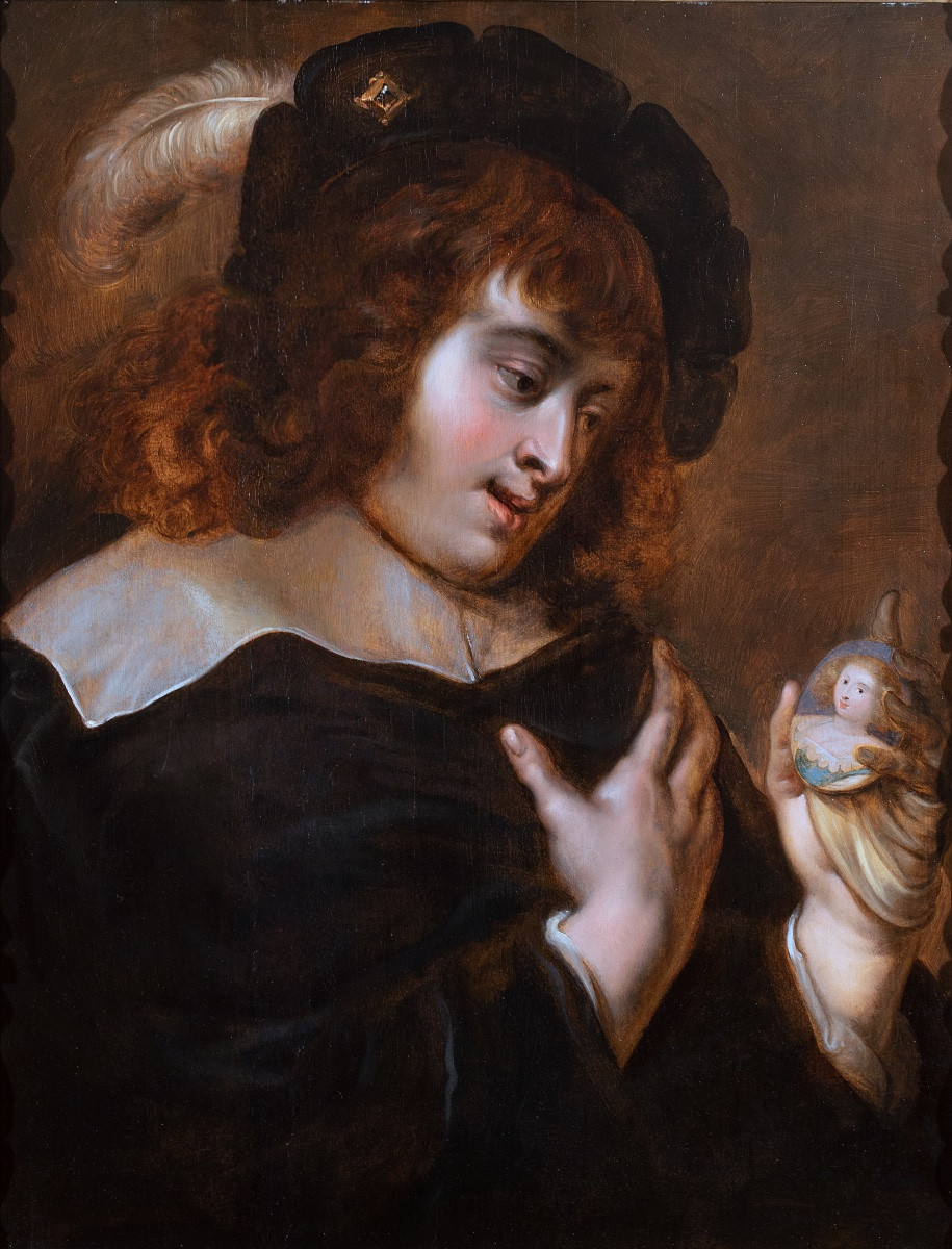 Jan Cossiers (1600-1671)-Jeune homme contemplant le portrait de sa bien-aimée-photo-4