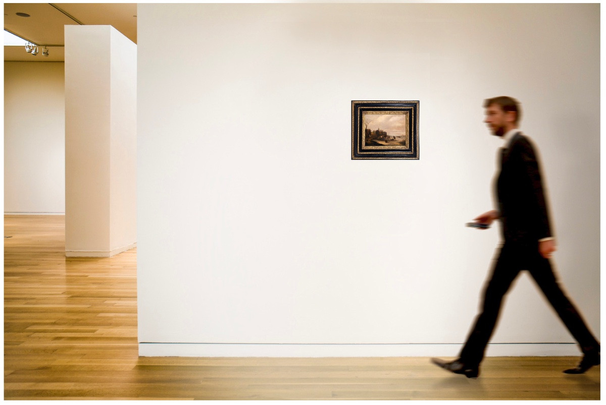 Paysage d’hiver avec un village. Hollande époque XVIIe siècle-photo-4