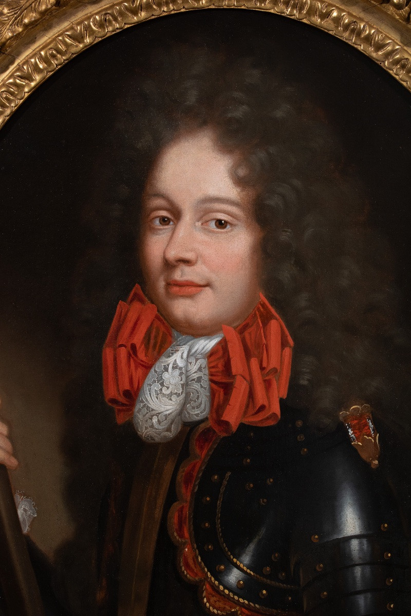 Portrait Of A Young Knight In Armor. 17th Century-photo-3