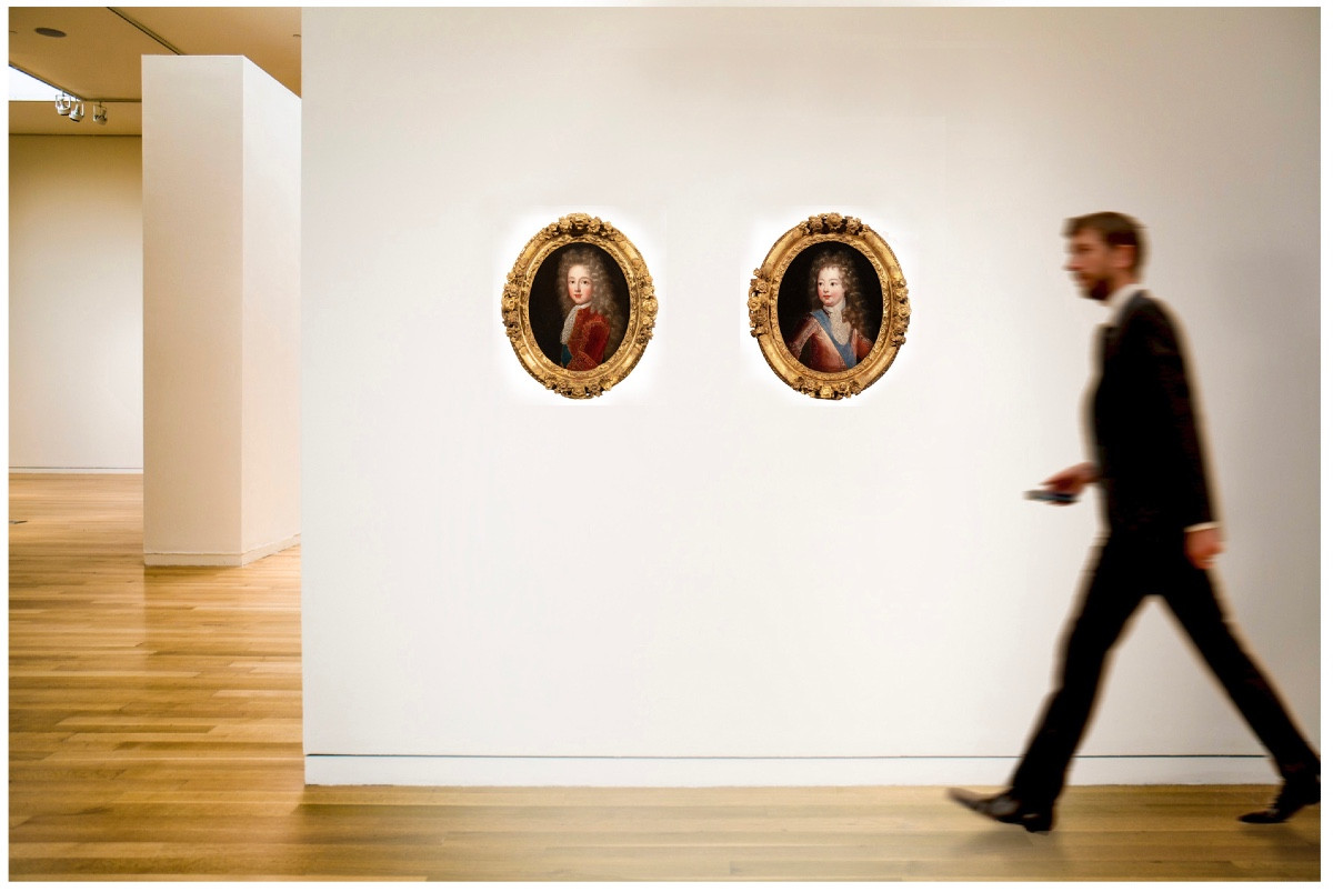 Portrait du Comte de Toulouse enfant. École française du XVIIᵉ siècle-photo-1