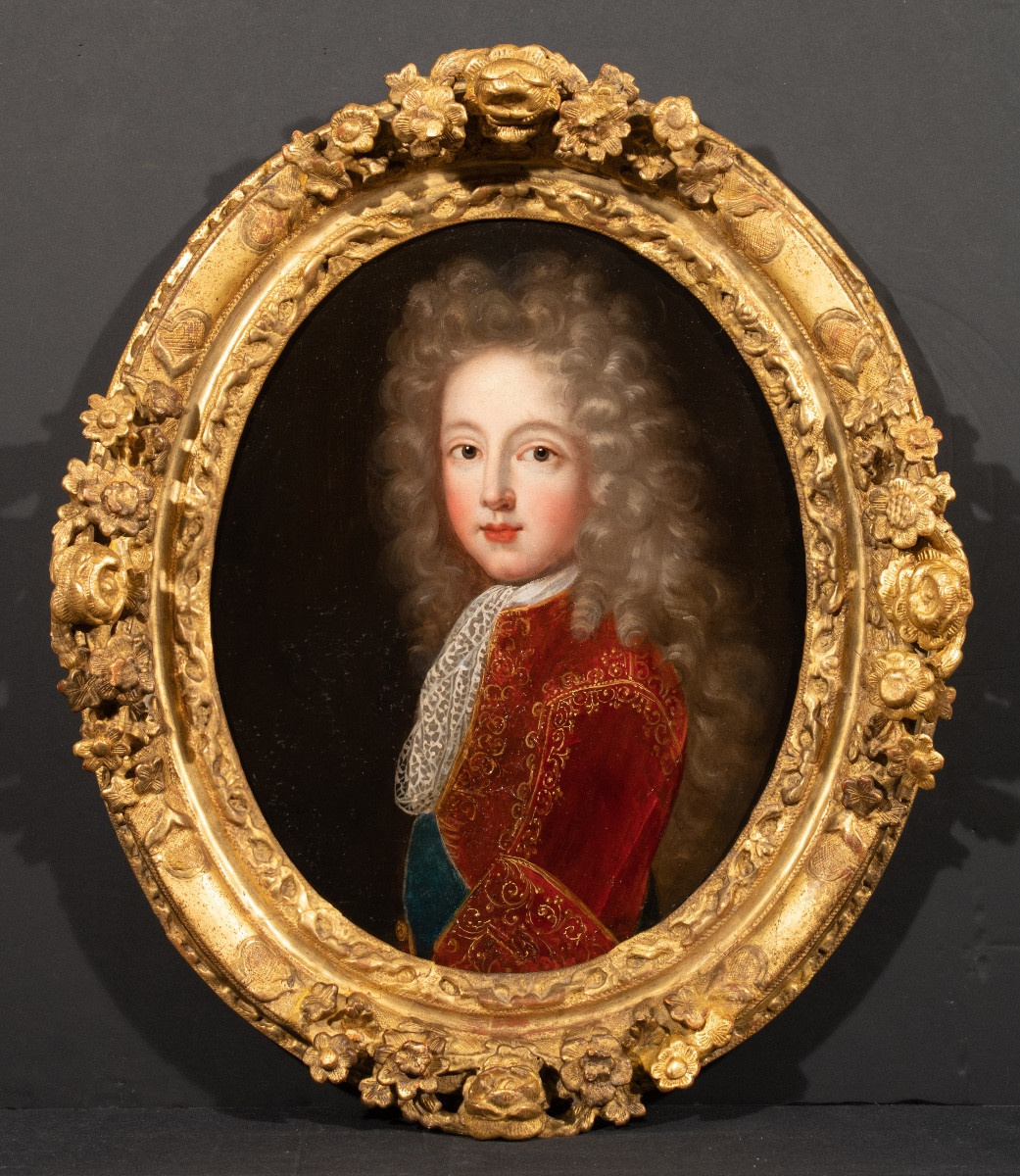 Portrait du Comte de Toulouse enfant. École française du XVIIᵉ siècle