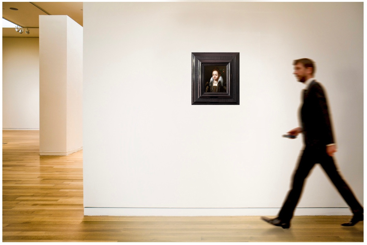 Portrait d’une jeune princesse italienne. Époque XVIe siècle-photo-4