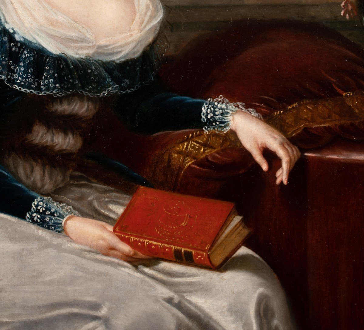 Marie-Antoinette Reine de France-École Française du XVIIIème Siècle-photo-3