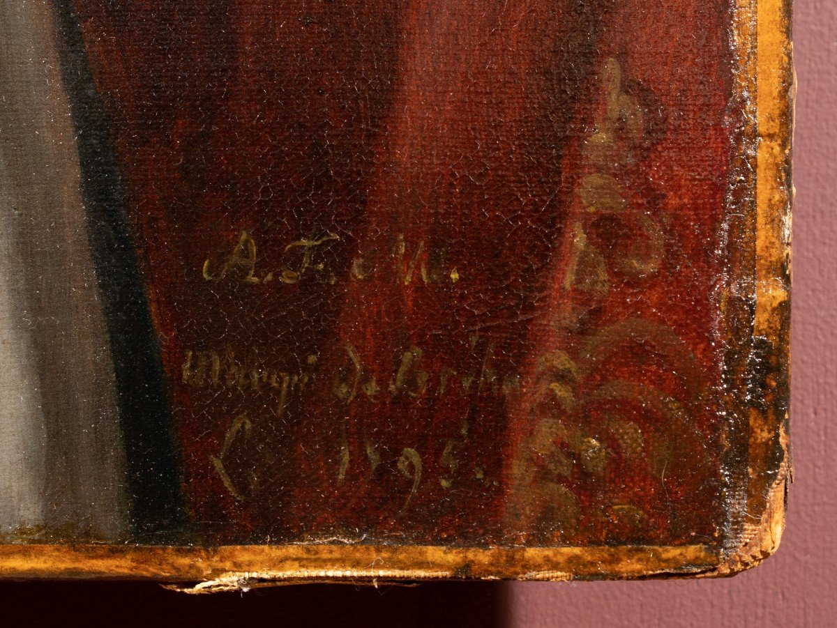 Marie-Antoinette Reine de France-École Française du XVIIIème Siècle-photo-4