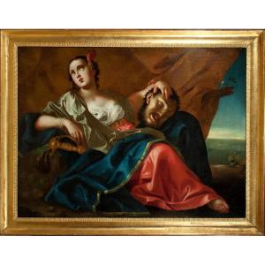 Judith & Holofernes. Italian School Of The End Of The XVIIth Century