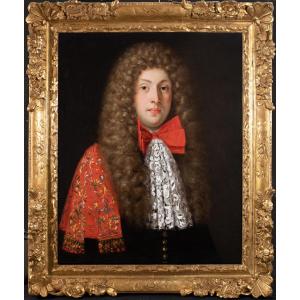 Portrait d’un jeune prince Romain. Jacob Ferdinand Voet (Anvers 1639-Paris 1700) & Atelier
