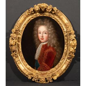 Portrait du Comte de Toulouse enfant. École française du XVIIᵉ siècle