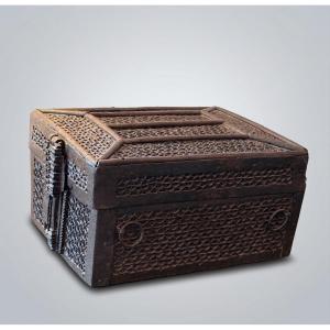 Large Mesh Box Known As A “messenger Box.” Circa 1490