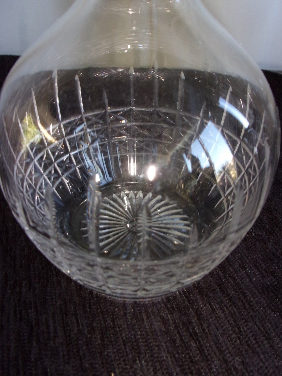 Important Saint-louis Cut Crystal Service-photo-4