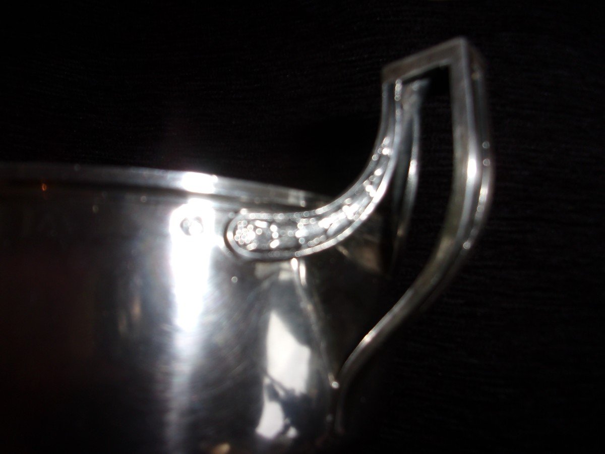 Small Vegetable Dish In Silver Old Man Hallmark Paris Early Nineteenth M.0 Jb Lefranc-photo-4