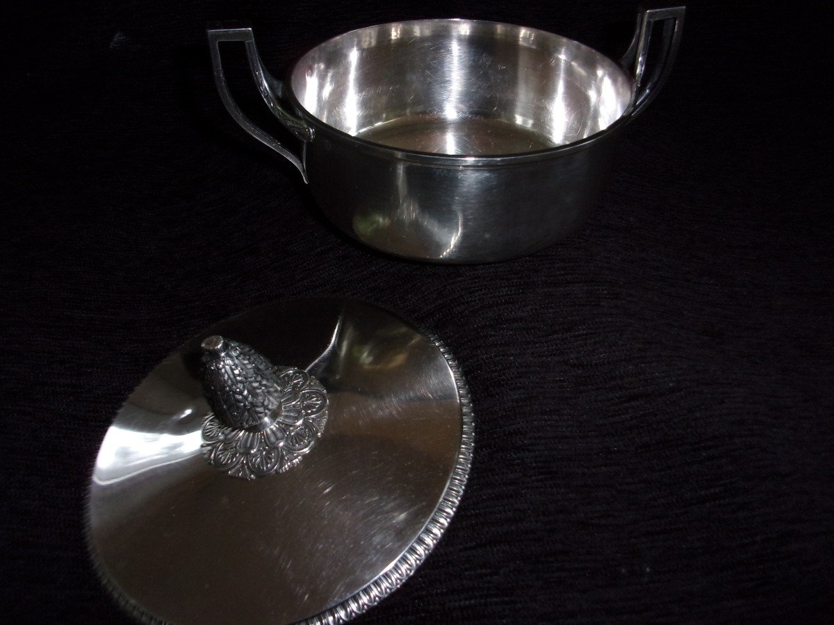 Small Vegetable Dish In Silver Old Man Hallmark Paris Early Nineteenth M.0 Jb Lefranc-photo-3