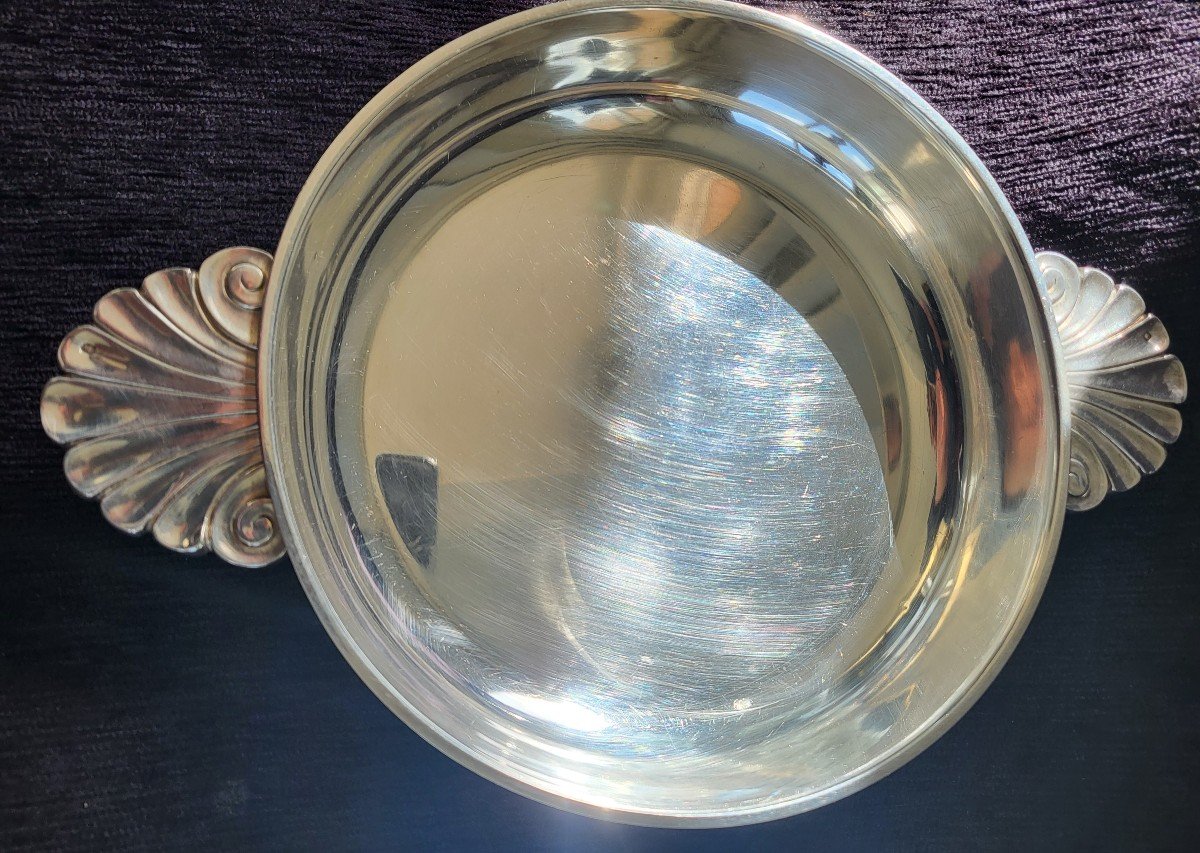 Large Silver Bowl Minerva Style Louis XV 460g Late Nineteenth-photo-1