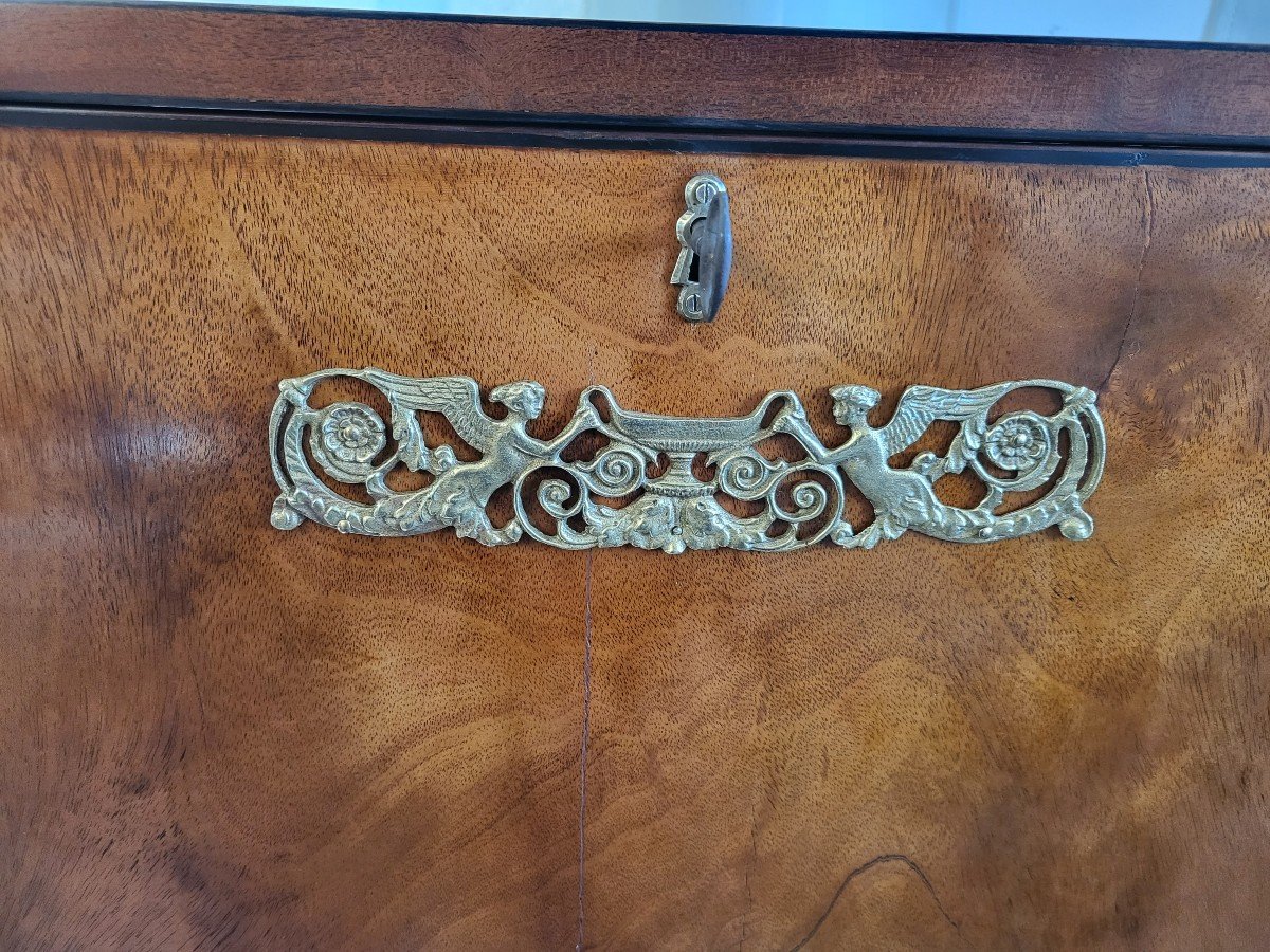 Secrétaire  Billet Doux  Bureau  Acajou  époque Restauration  Début XIXe Siècle -photo-4