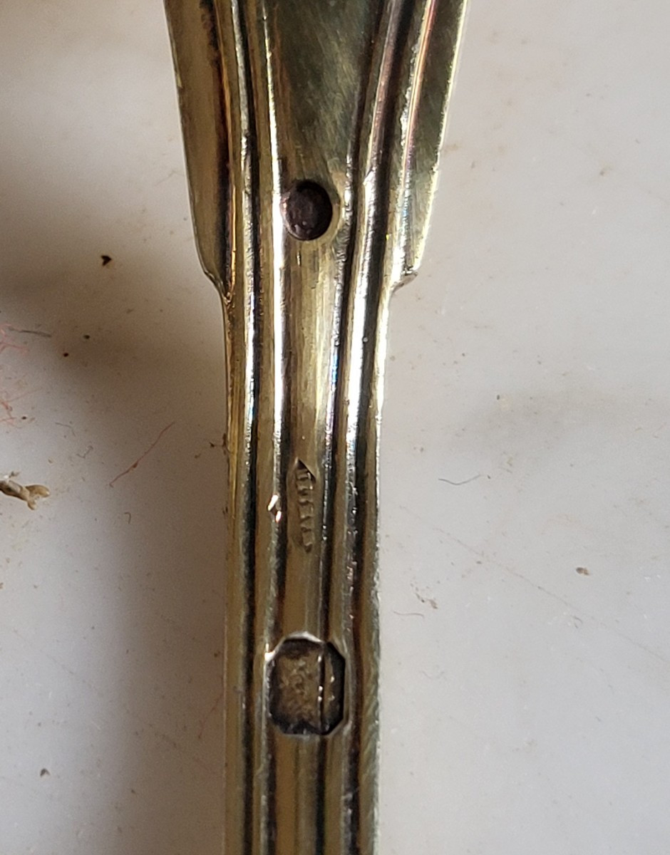 Grand Confiturier  Argent  époque Restauration  H 30cm Poinçon  Vieillard -photo-8