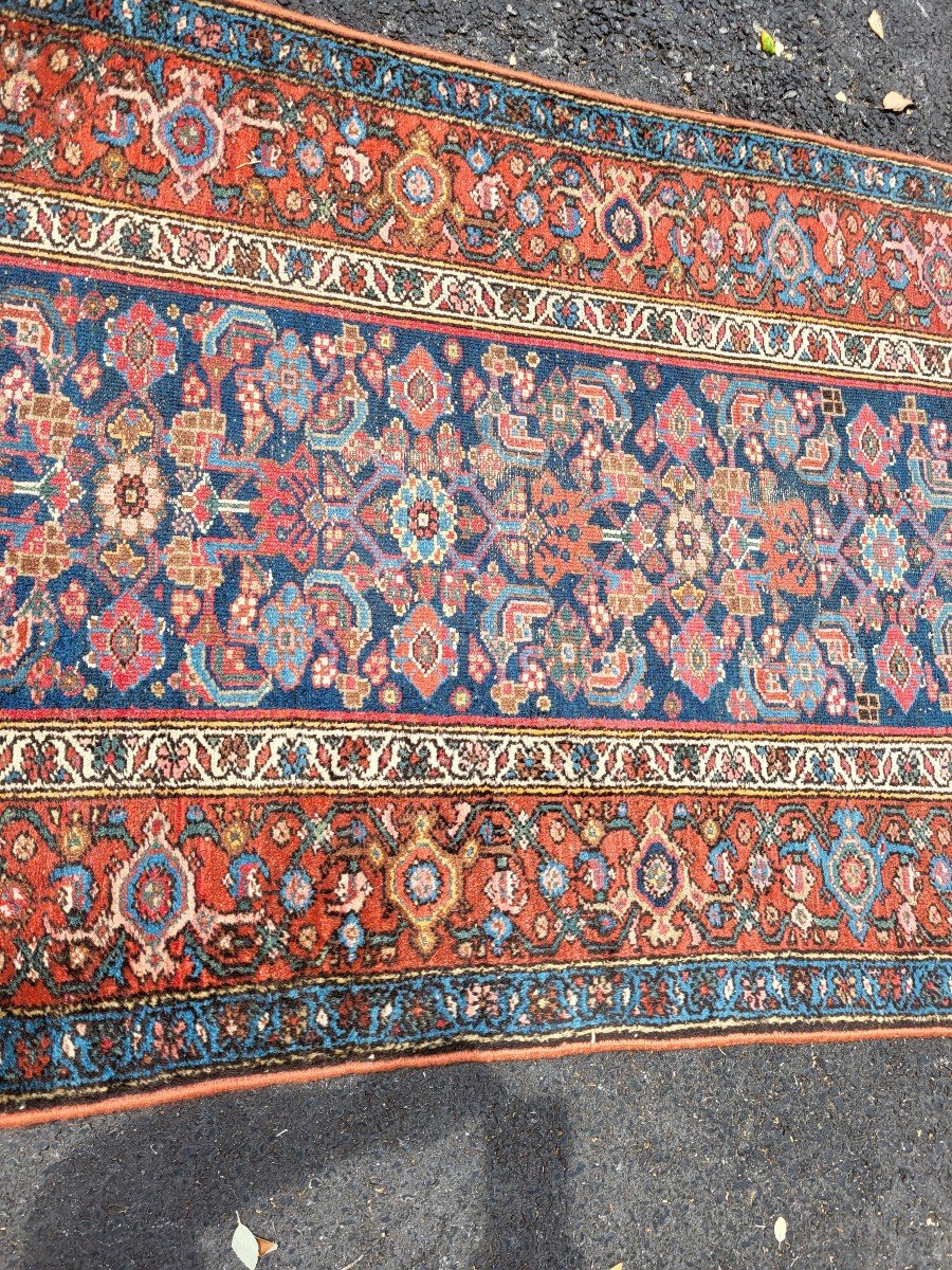 Large Gallery Rug Points Noués Late 19th Century 5m-photo-1