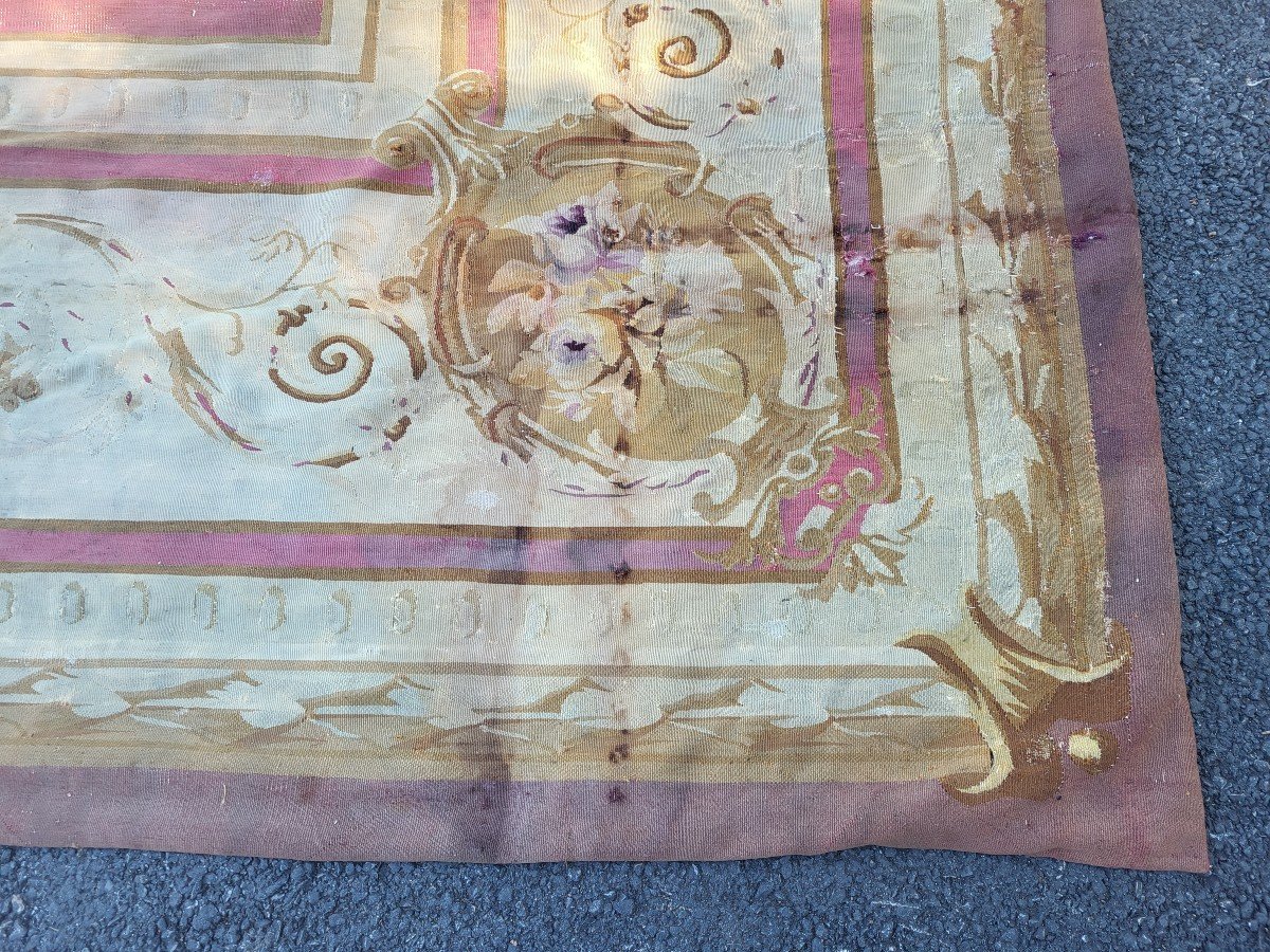 Grand Tapis Aubusson  époque Napoléon III  490x270-photo-5