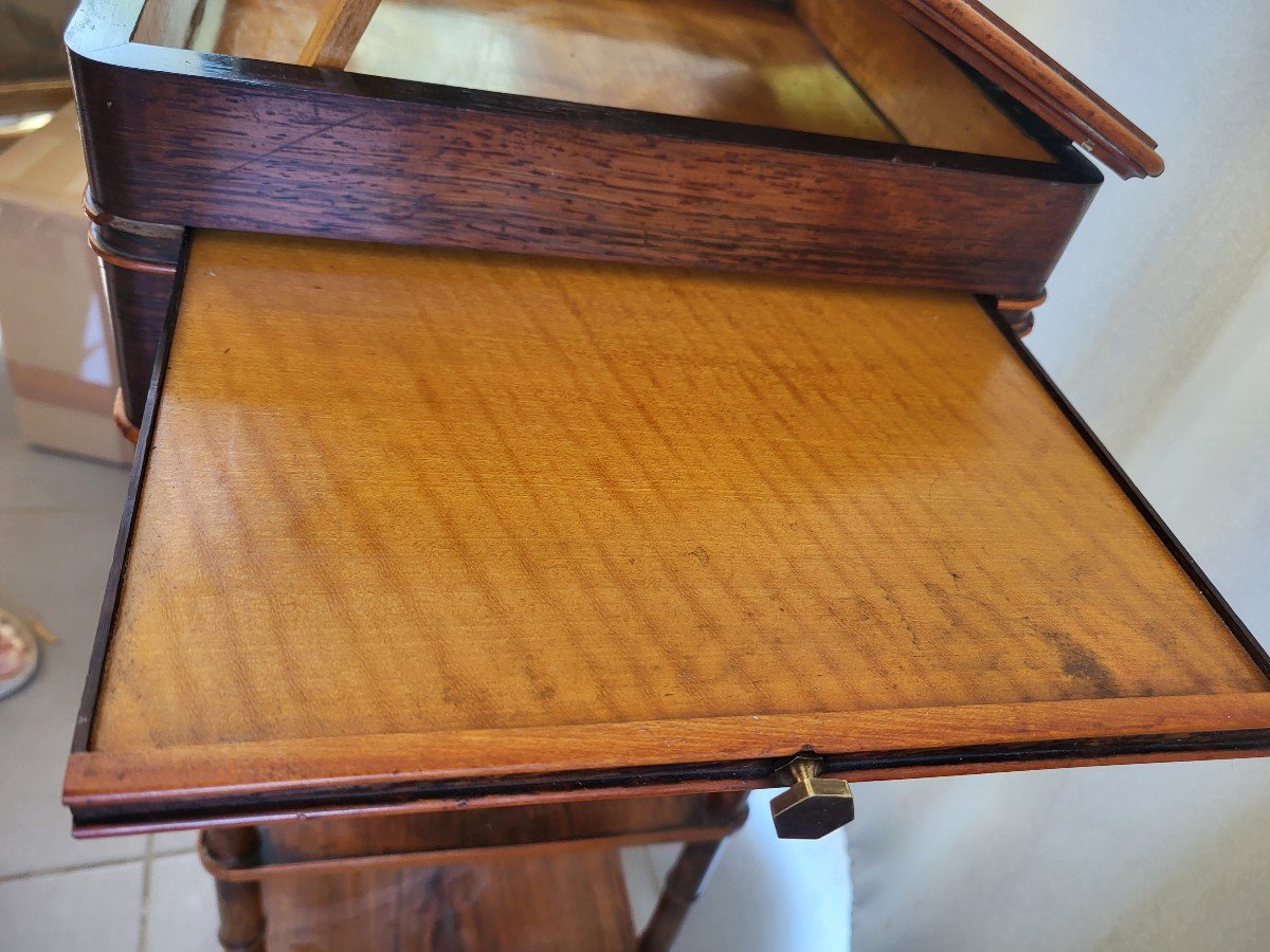 Table D Aquarelliste  Palissandre  époque  Restauration  Début XIXe Siècle -photo-2