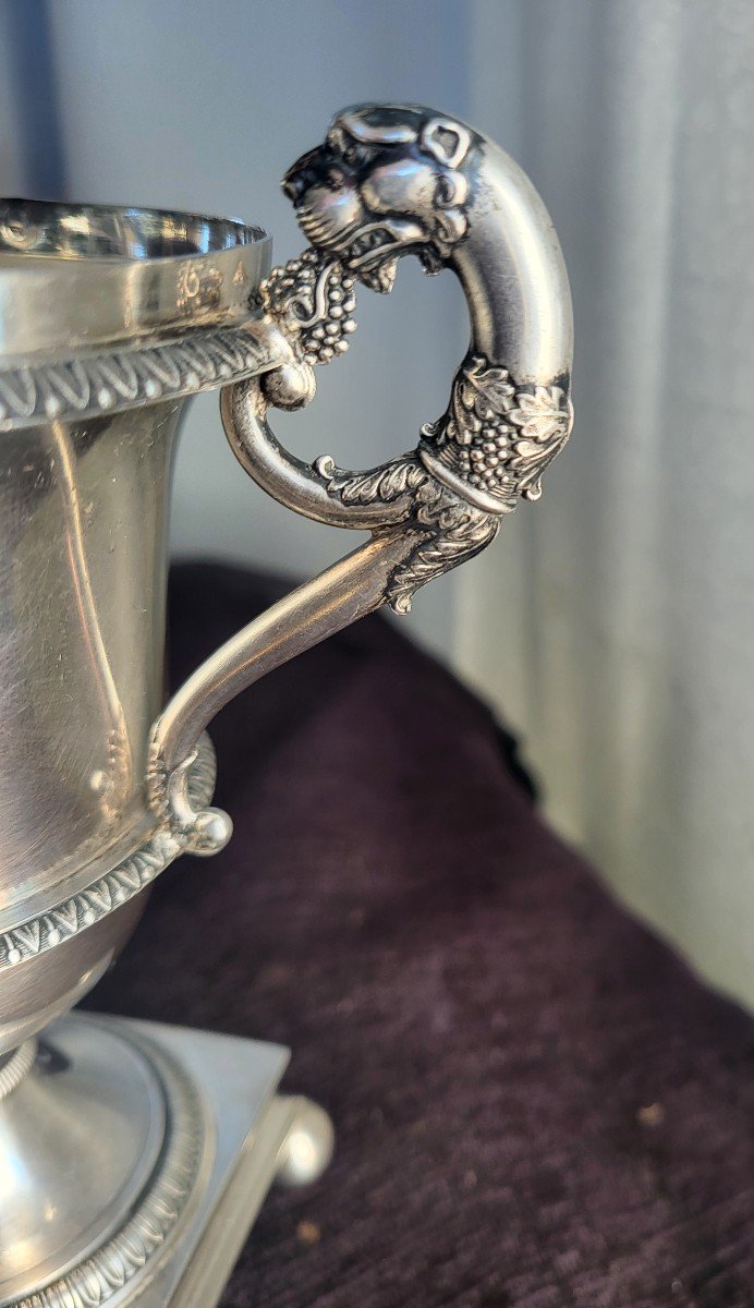 Drageoir  Sucrier  Argent Poinçon  Vieillard  Paris 1819 -photo-4